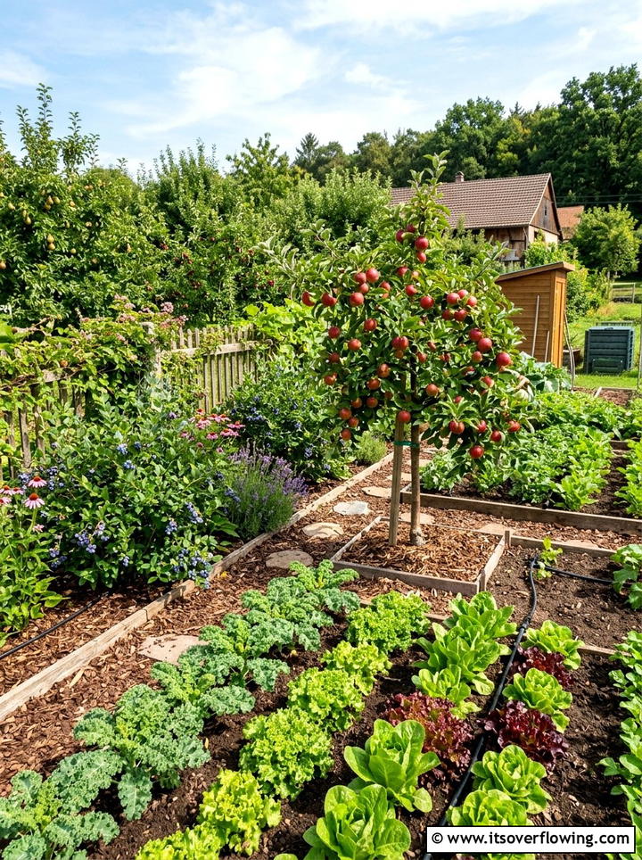 Edible garden vertical layers - 25 garden design ideas with layering