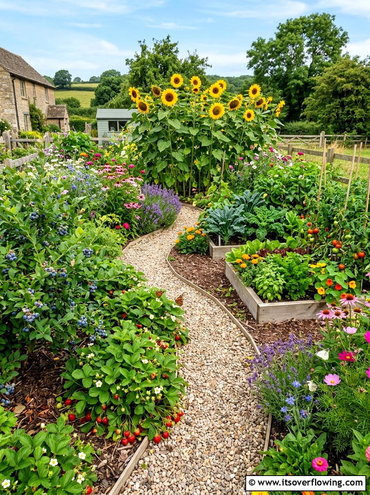Edible pollinator garden - 25 small garden ideas with pollinator plants