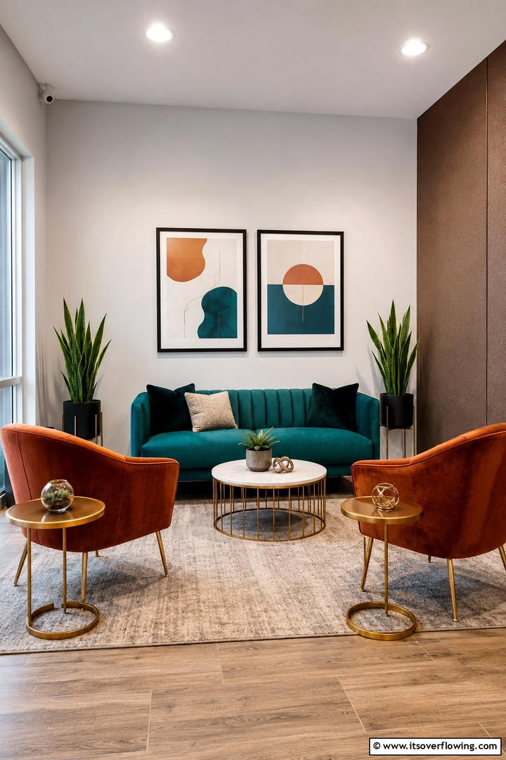 Efficient Reception Areas - 30 Small Salon Interior Design Ideas for Compact Beauty Spaces