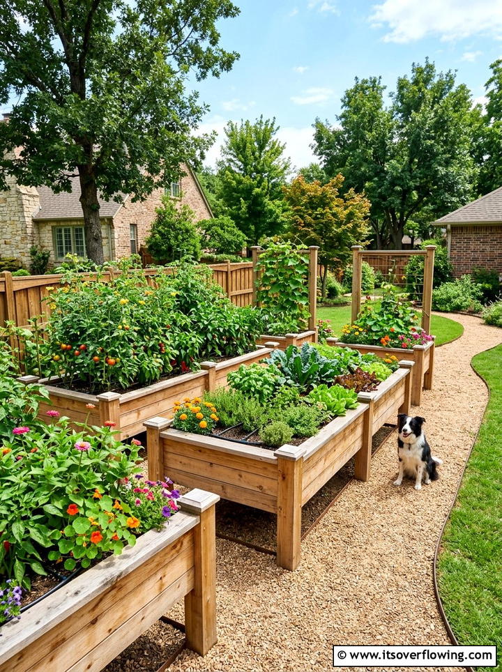 Elevated Garden Beds - 25 garden design ideas for pet friendly yards