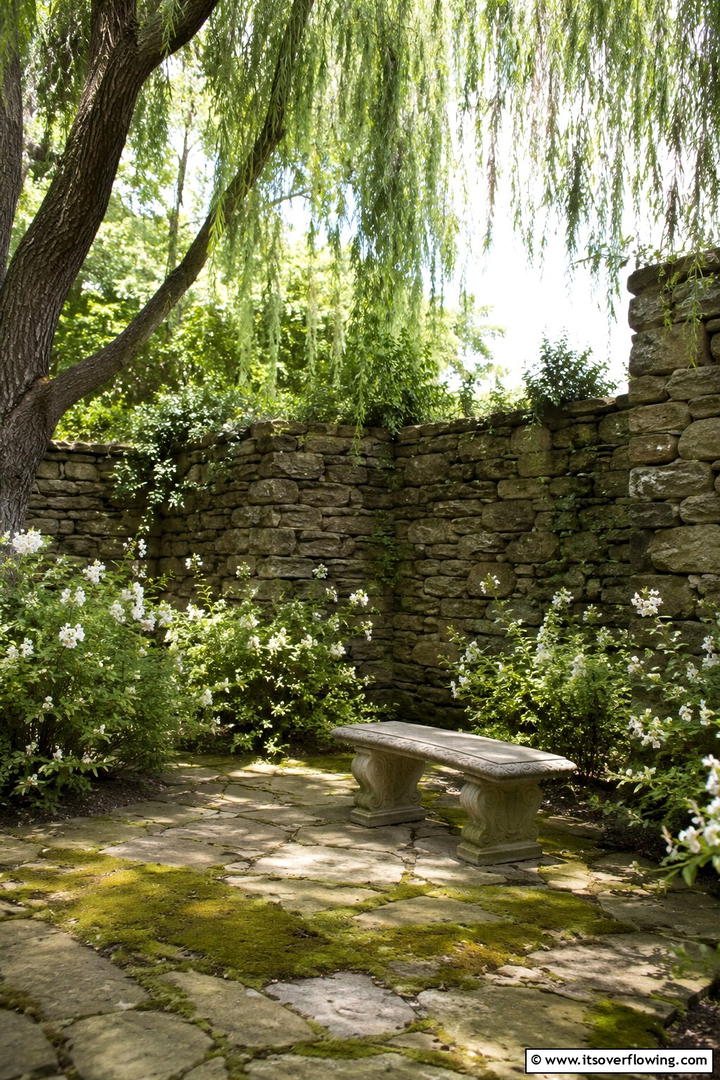 Enchanted Stone Retreat - 30 Stone Garden Ideas for Natural Outdoor Landscaping Designs