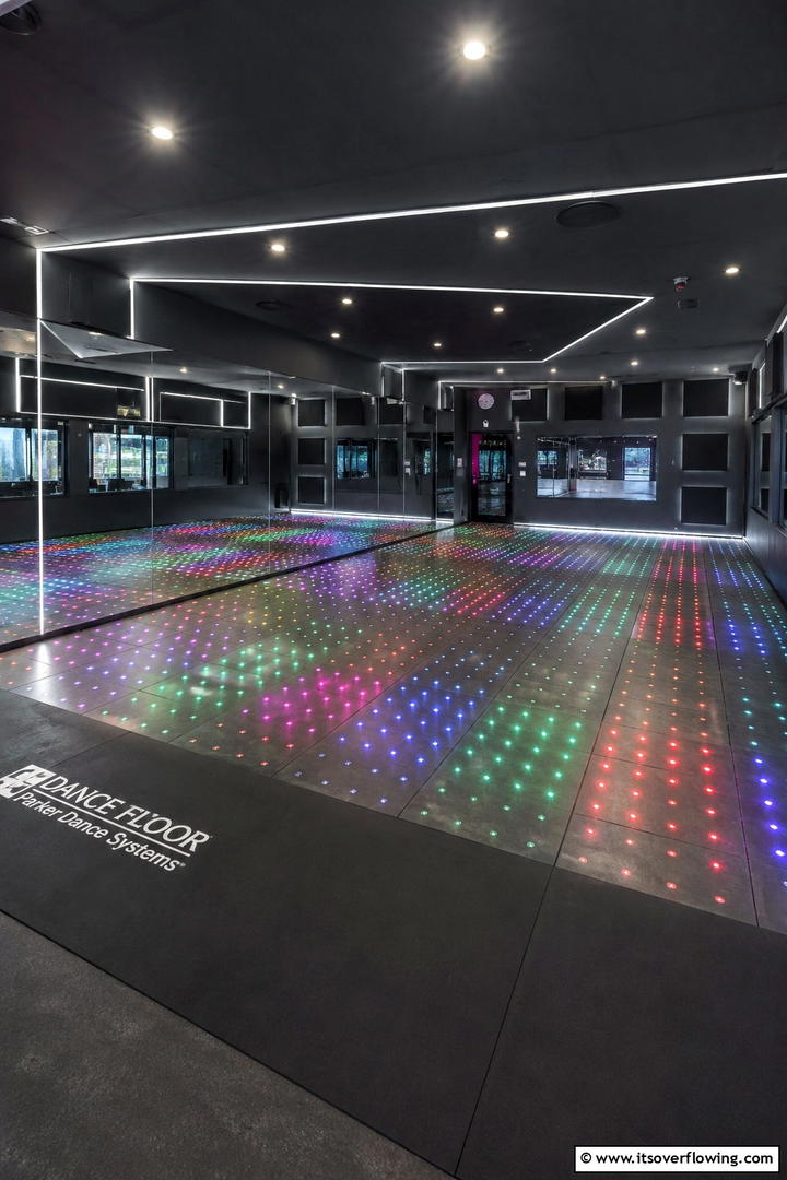 Energetic Dance Floor - 30 Teen Hangout Room Ideas for Modern & Functional Spaces