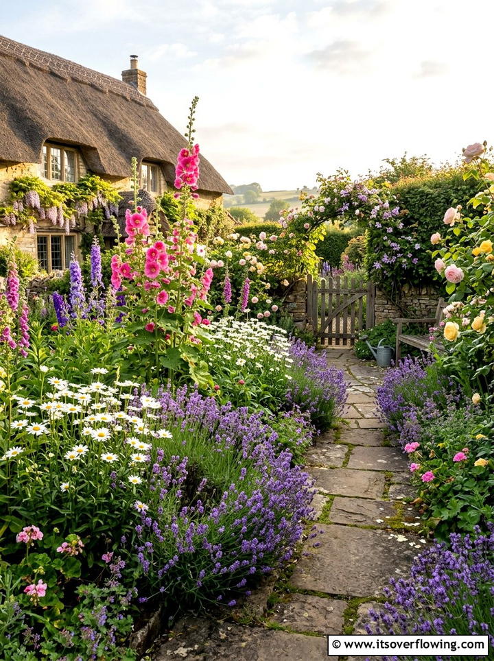 English Cottage Garden - 25 garden ideas for spring