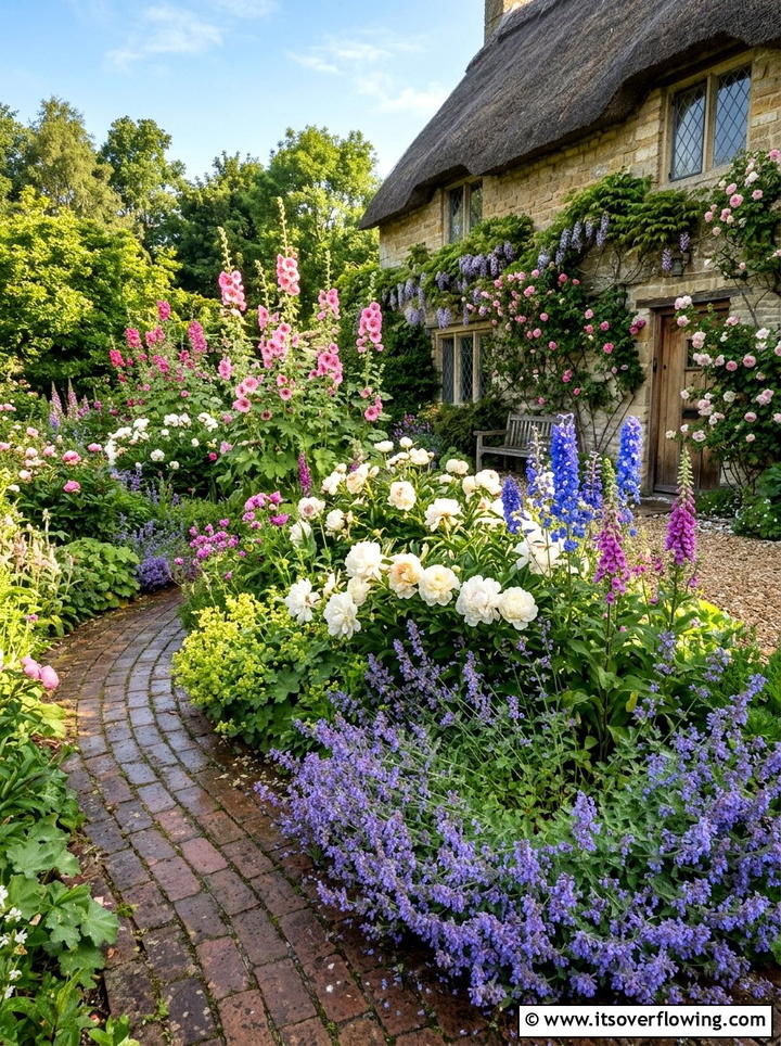 English cottage garden layers - 25 garden design ideas with layering