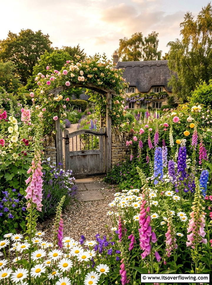 English cottage style - 25 garden ideas for traditional homes