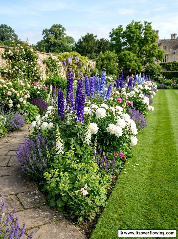English garden border - 25 garden design ideas for backyard spaces