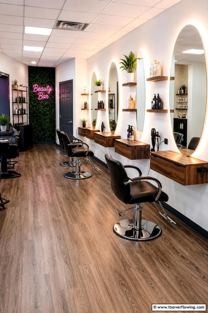Ergonomic Chair Innovations - 30 Small Salon Interior Design Ideas for Compact Beauty Spaces
