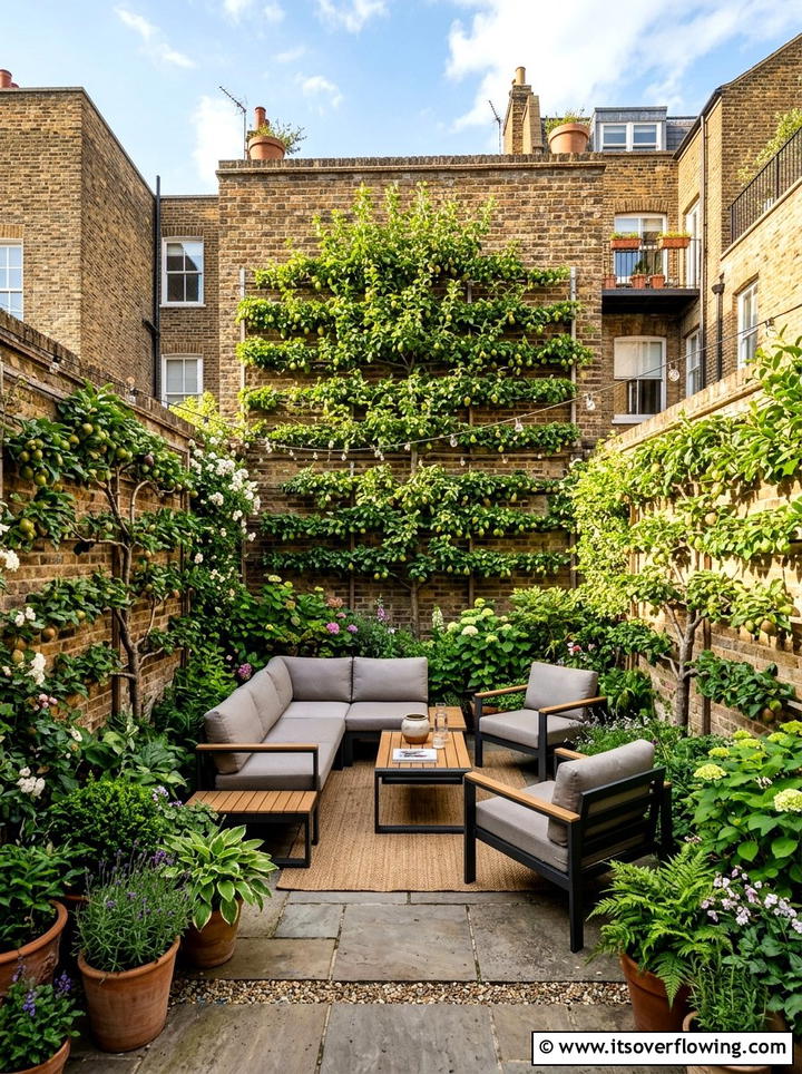 Espalier trees for small gardens - 25 creative garden ideas with espalier trees