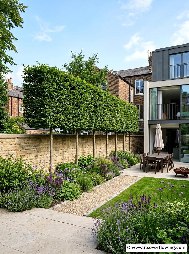 European Hornbeam Screen - 25 backyard ideas with privacy trees