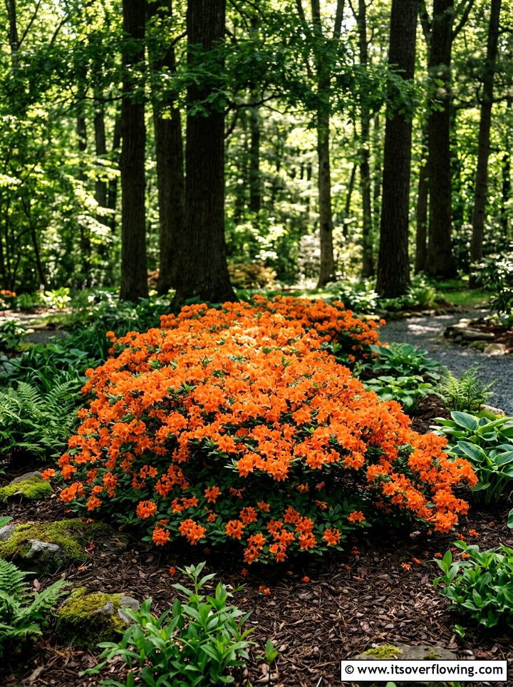 Evergreen Azalea - 25 garden ideas for year round color