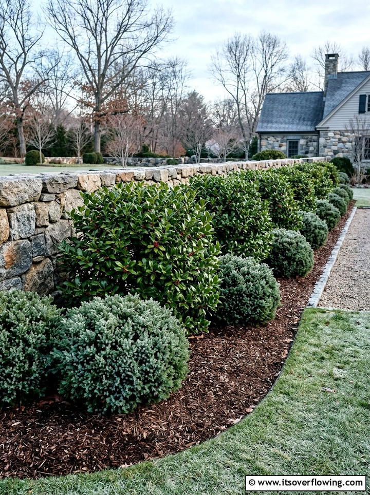 Evergreen shrubs - 25 garden ideas for birds