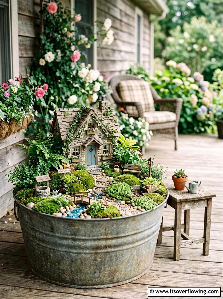 Fairy Garden Container For Porch - 25 creative garden ideas for porches