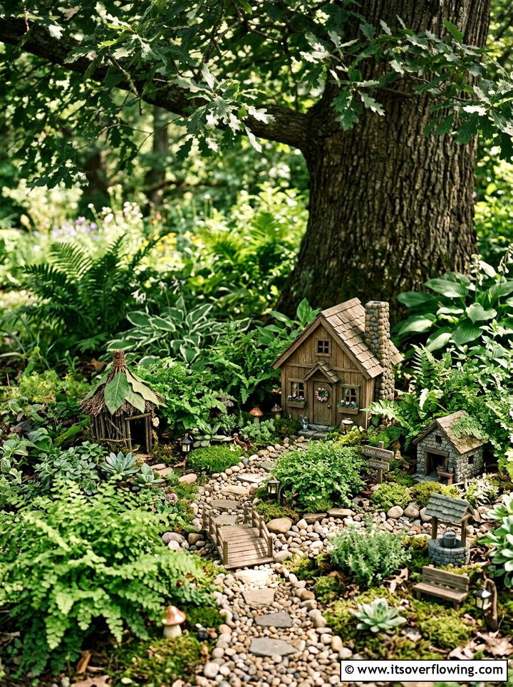 Fairy Garden Corner - 25 backyard ideas with play area