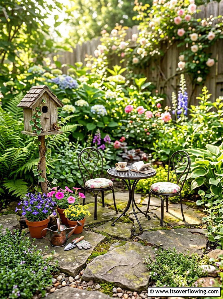 Fairy Garden Furniture - 25 garden ideas with fairy gardens
