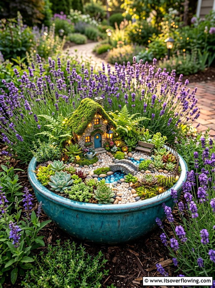 Fairy Garden Pots - 25 creative garden ideas with colorful pots