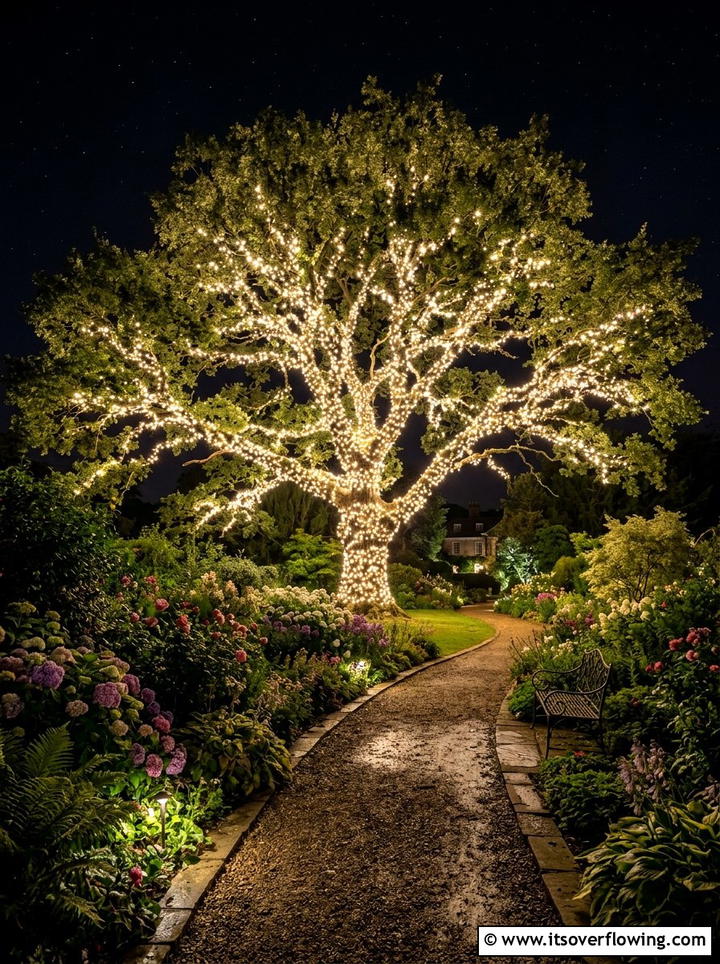 Fairy Lights - 25 garden decor ideas for weddings