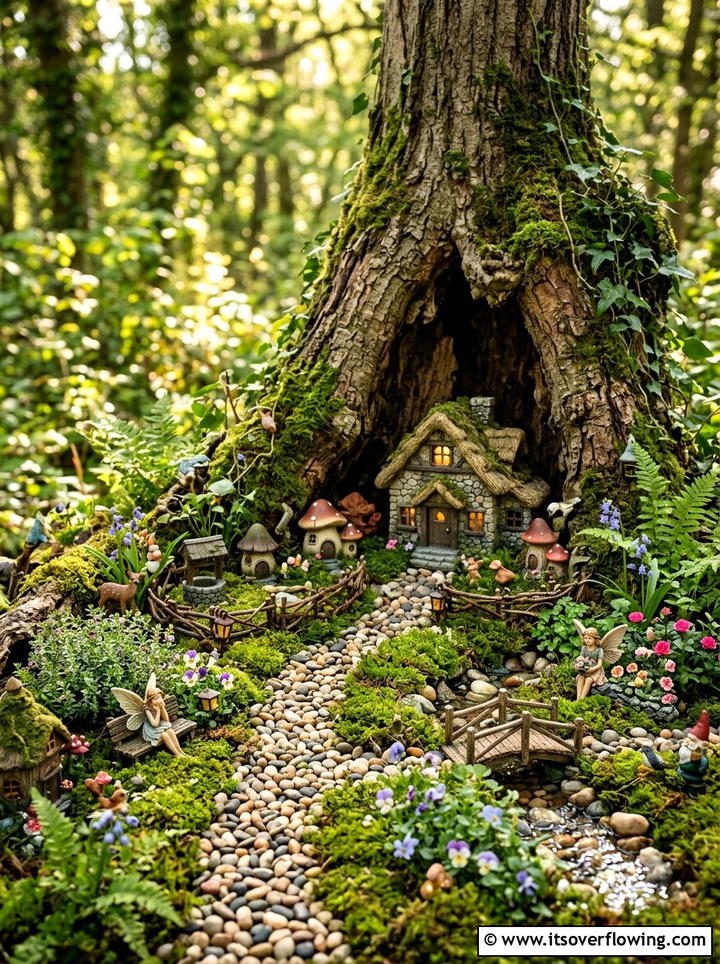Fairy garden accessories - 25 garden decor ideas with statues