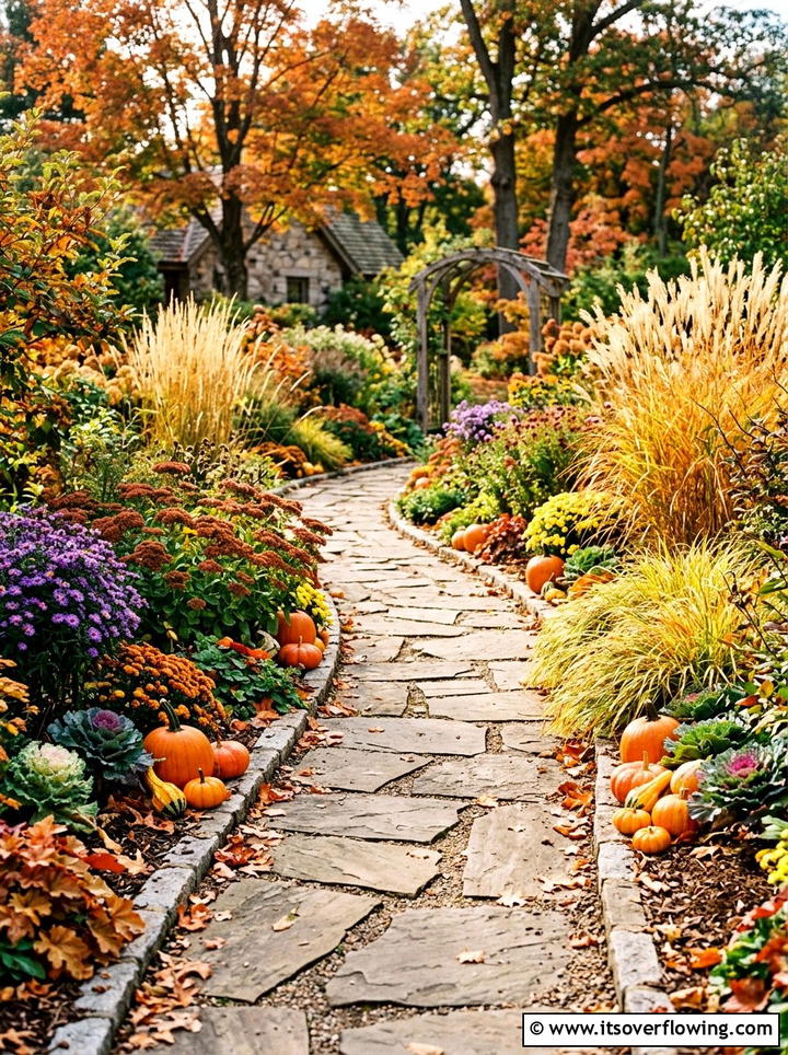 Fall Garden Path - 25 garden ideas for fall