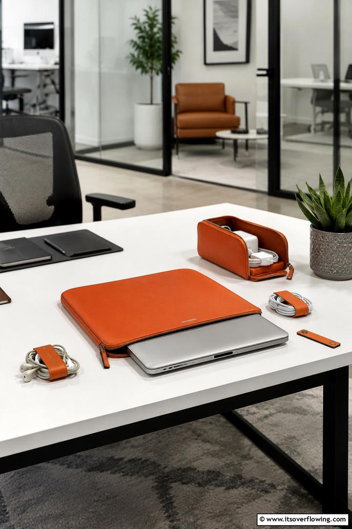 Fall Office Technology Accessories - 50 Fall Office Decor Ideas for A Sleek, Calm Workspace