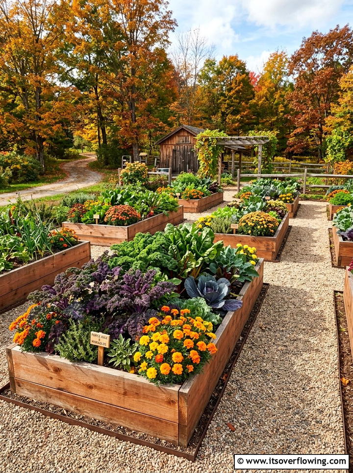 Fall Raised Bed Gardening - 25 garden ideas for fall