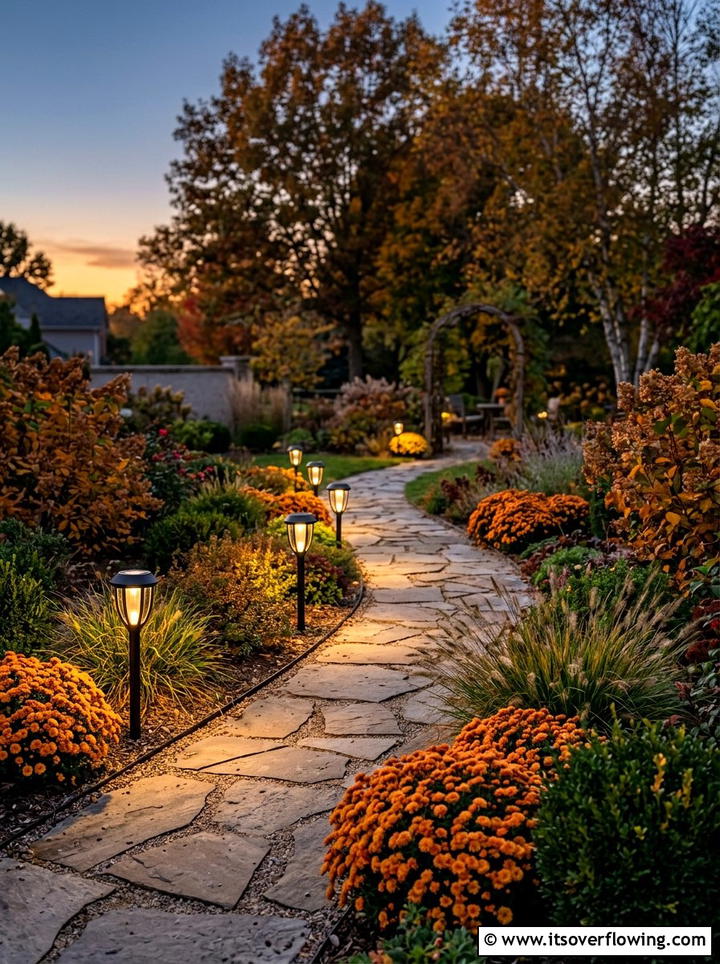 Fall garden lighting - 25 backyard ideas for fall gatherings