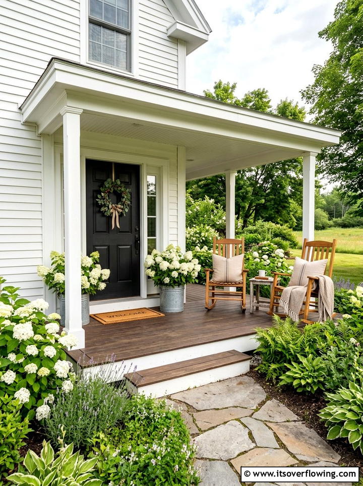 Farmhouse Front Porch Flowers - 25 front porch ideas with flowers