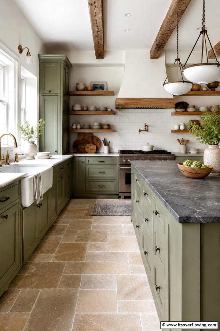 Farmhouse Kitchen Warmth - 30 Rustic Interior Design Ideas for Cozy Living Spaces