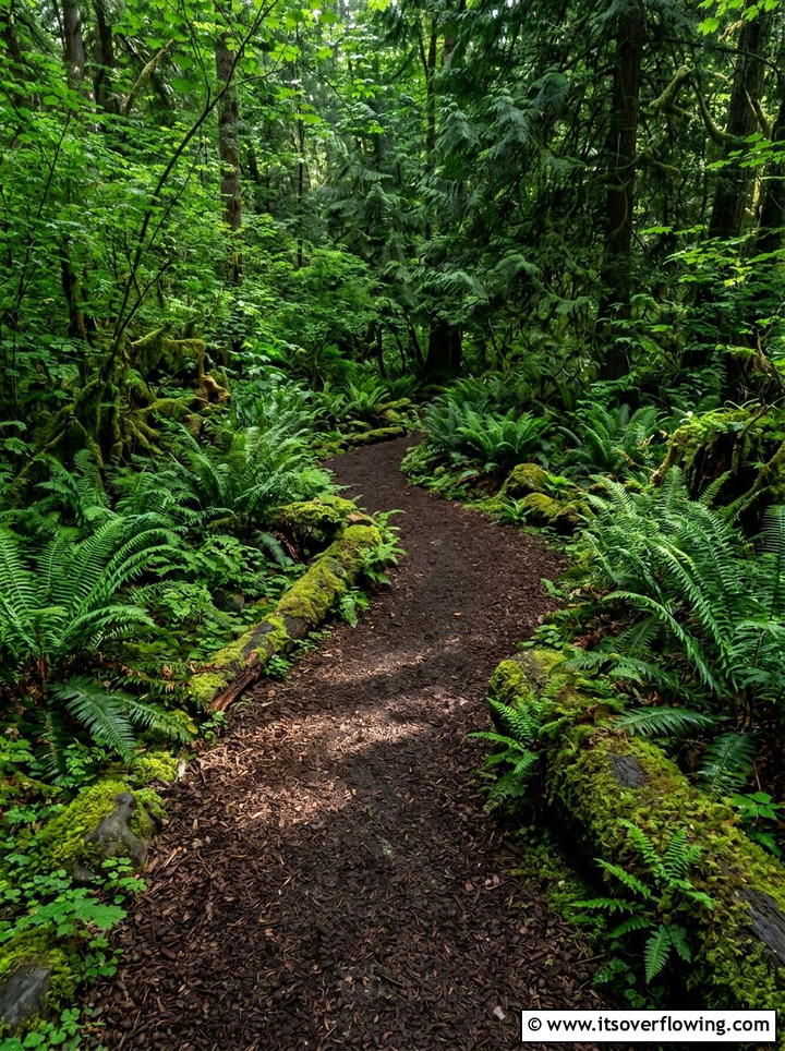 Fern Forest Path - 25 garden design ideas with pathways