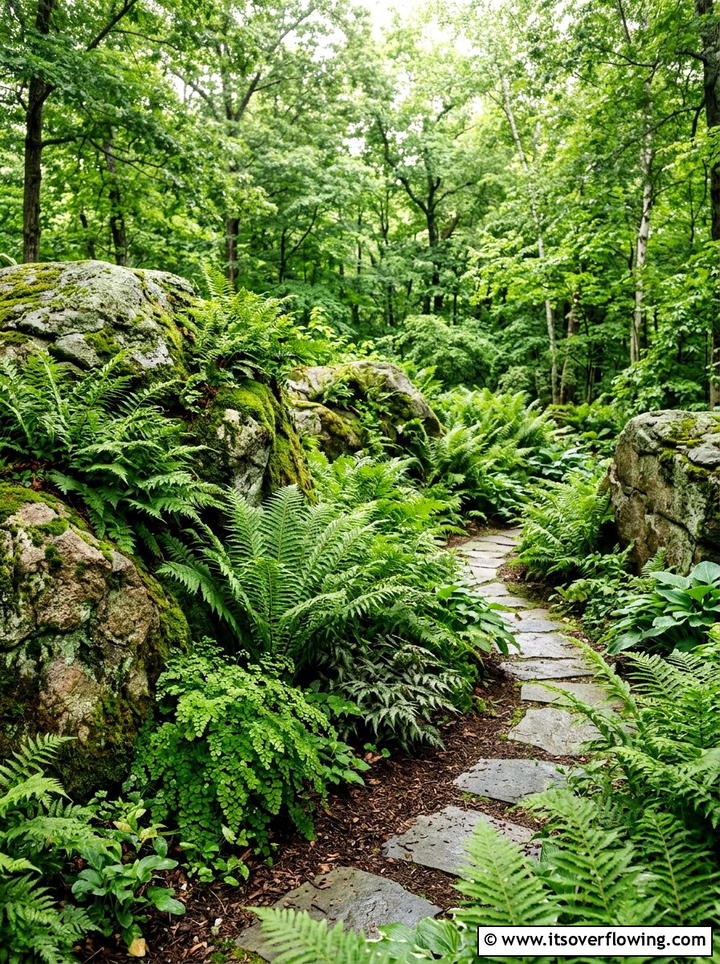 Fern Garden - 25 garden ideas for japanese style