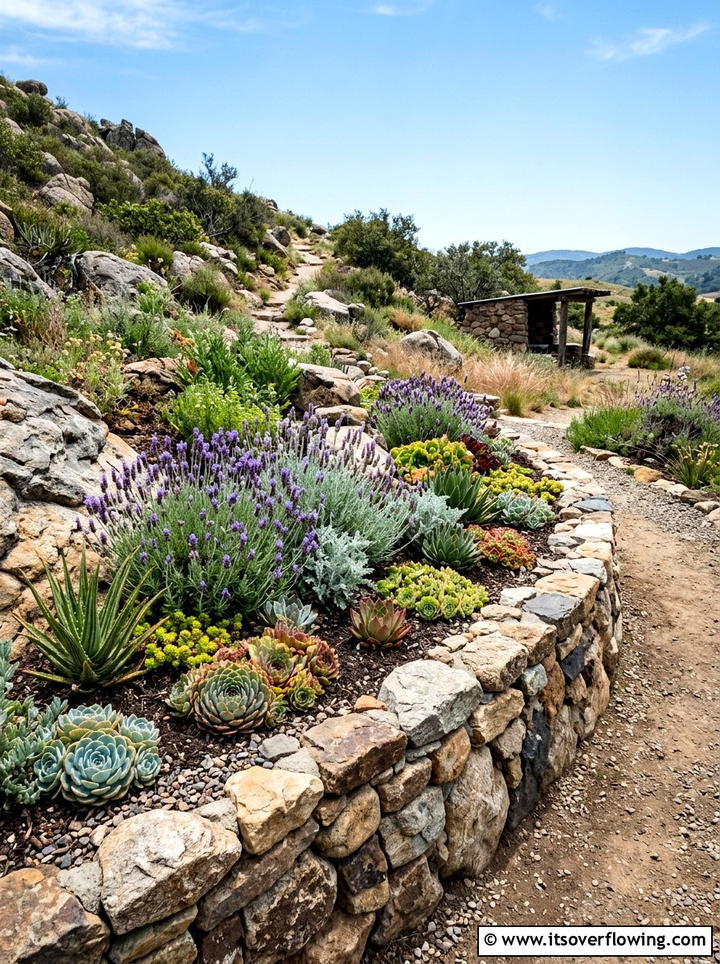 Fieldstone Garden Bed - 25 upcycled garden ideas with raised beds