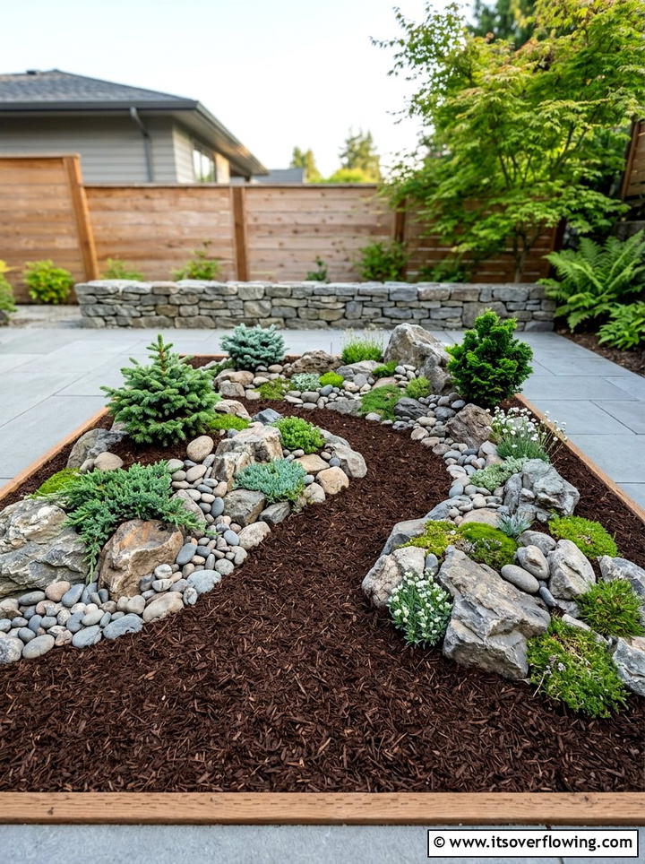Fine Texture Mulch - 25 garden ideas with mulch