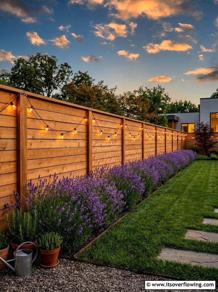 Fire Pit Area - 25 backyard ideas with string lights
