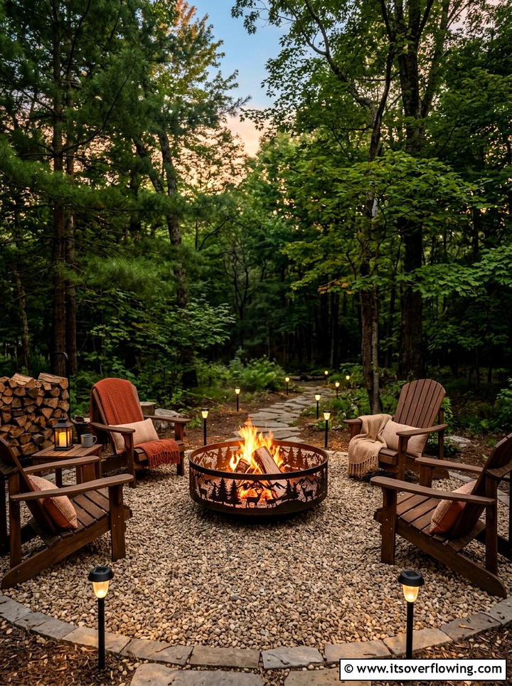 Fire Pit Gravel Area - 25 backyard decorating ideas with tabletop fire bowls