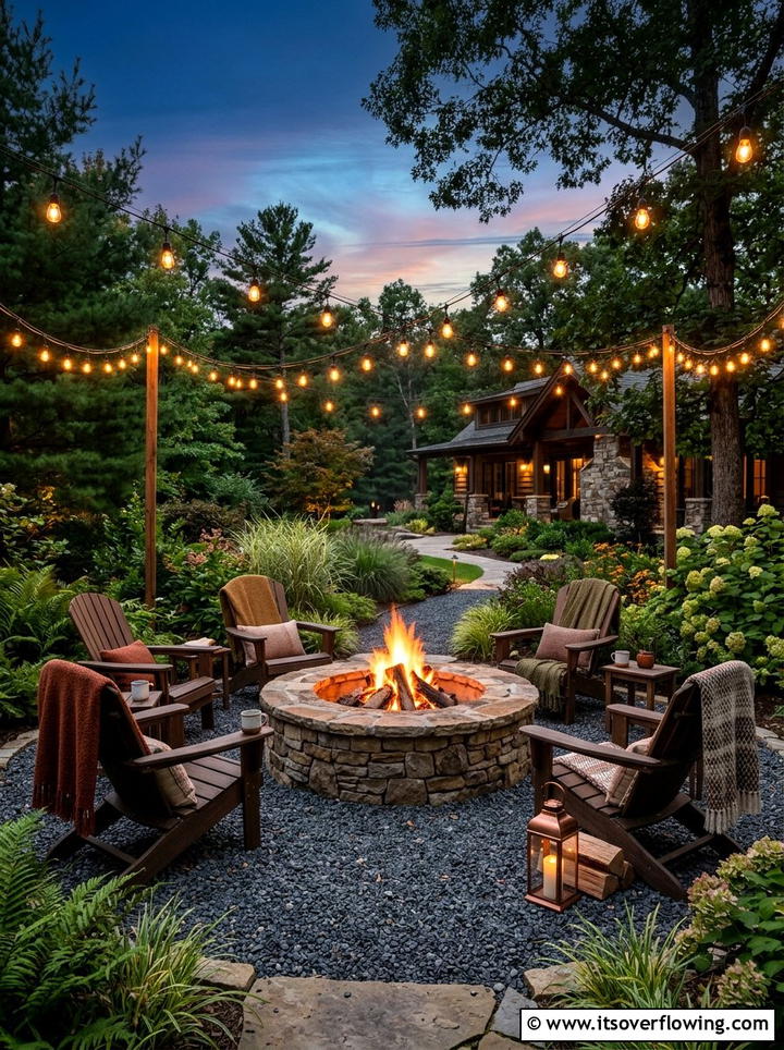 Fire Pit Lounge - 25 garden ideas for outdoor entertaining
