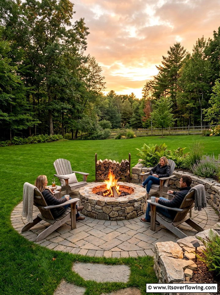 Fire Pit - 25 backyard ideas