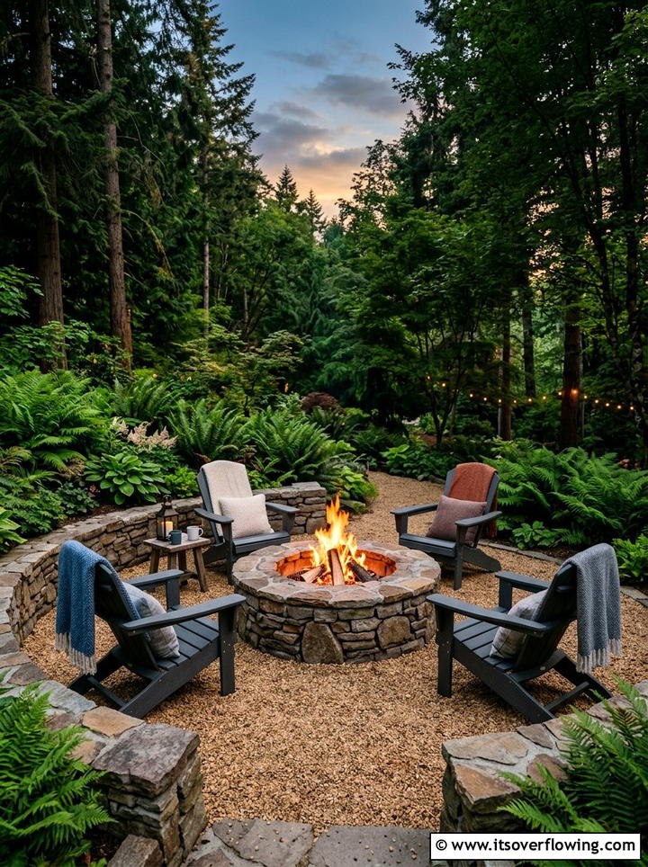 Fire pit - 25 garden design ideas with focal points