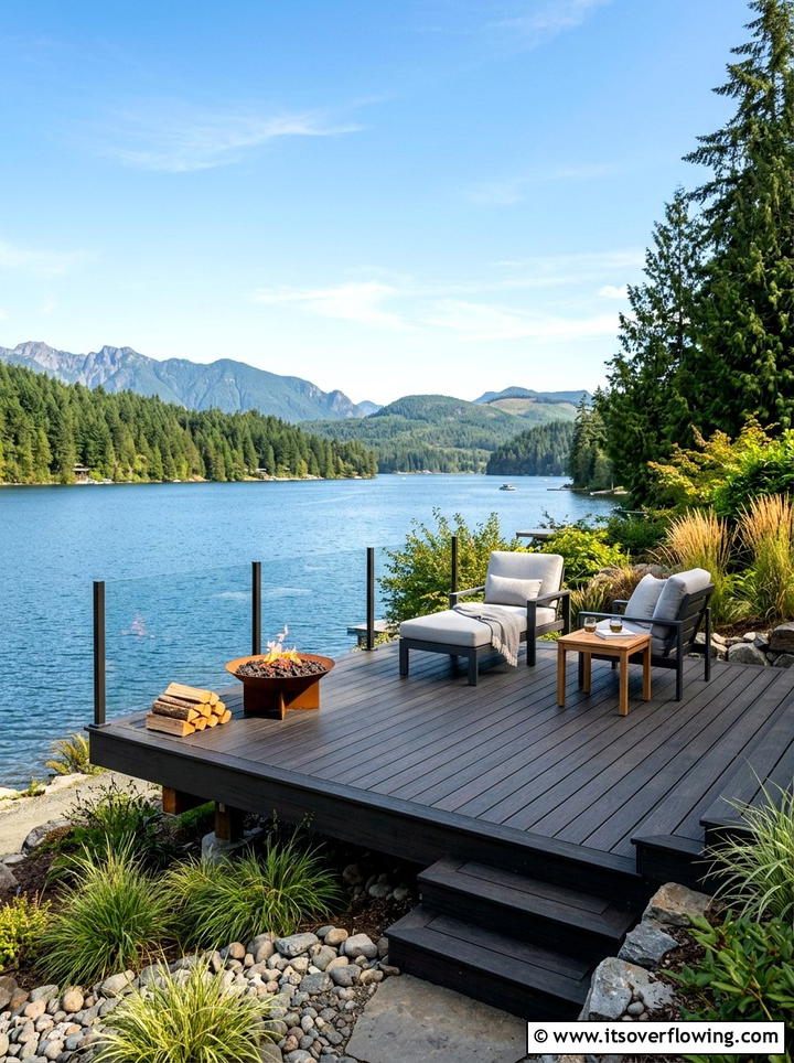 Floating Deck - 25 backyard ideas for relaxing