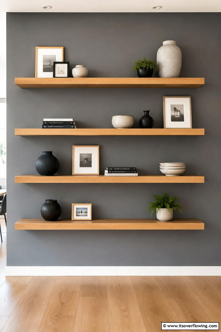 Floating Shelves - 30 Tiny House Storage Ideas to Maximize Compact Living Spaces