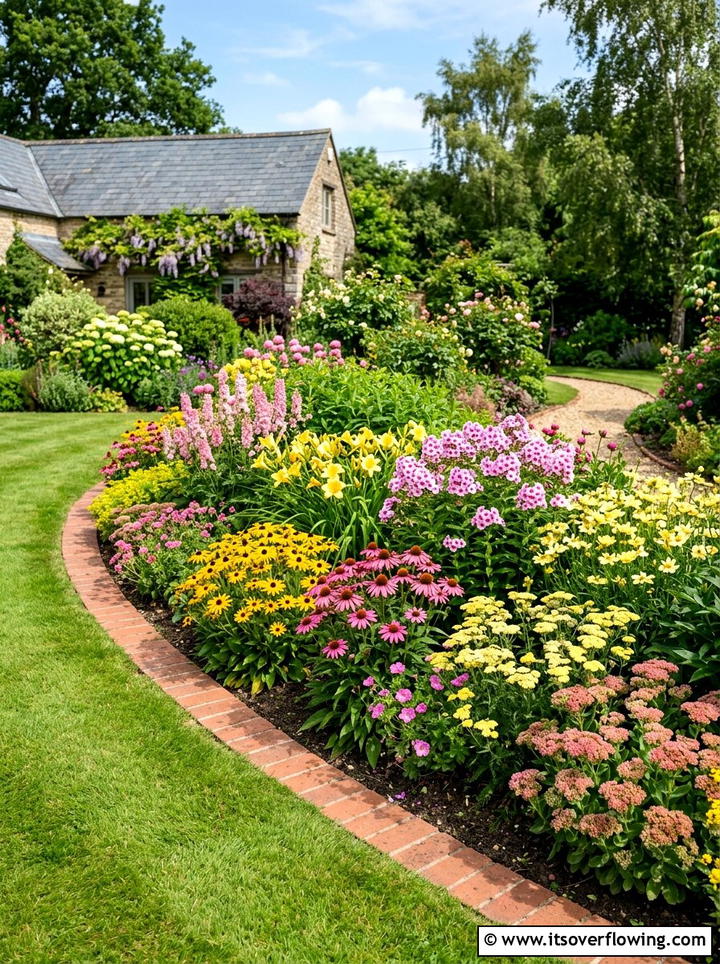 Flower Bed - 25 garden ideas for beginners