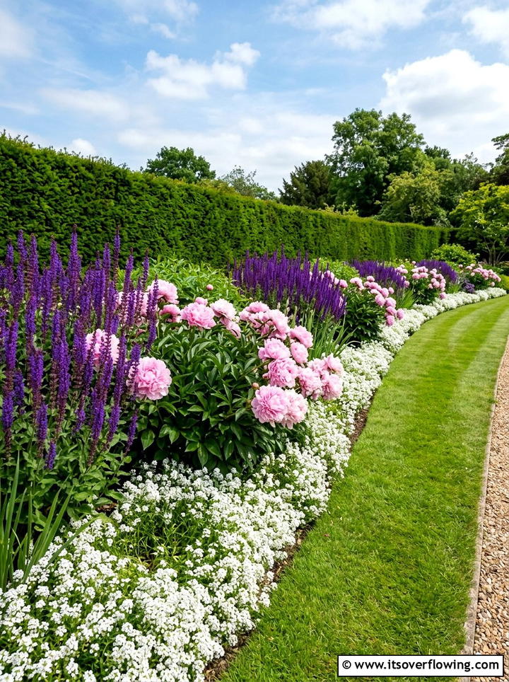 Flower Border - 25 creative garden ideas