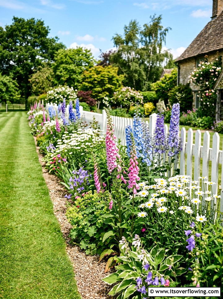 Flower Border - 25 garden ideas for summer
