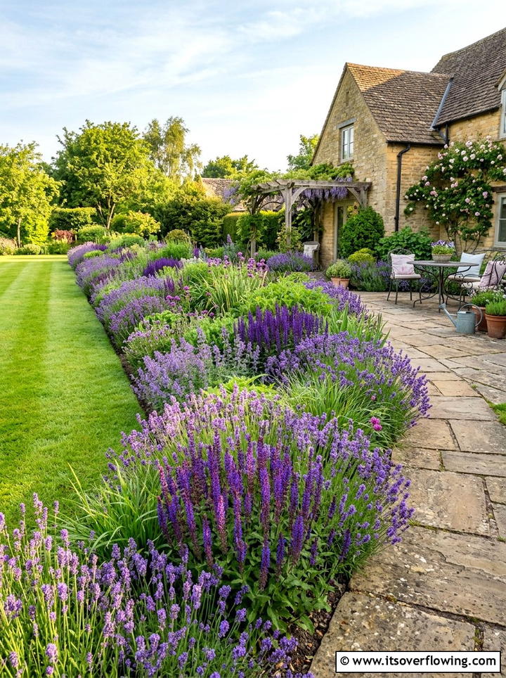 Flower garden border - 25 small garden ideas with flowers