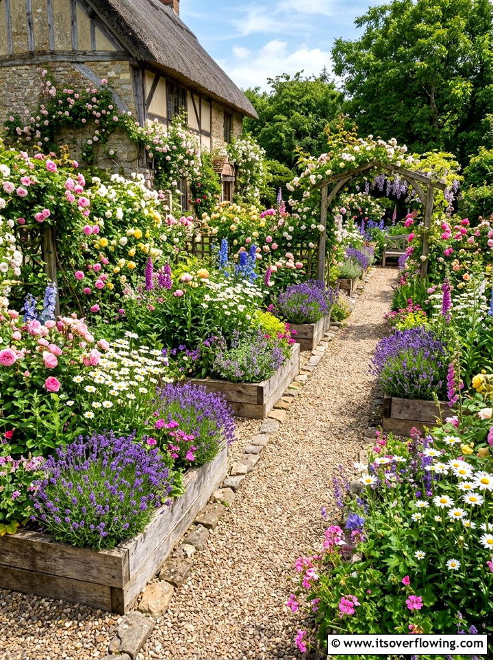Flower garden raised beds - 25 backyard ideas with raised beds