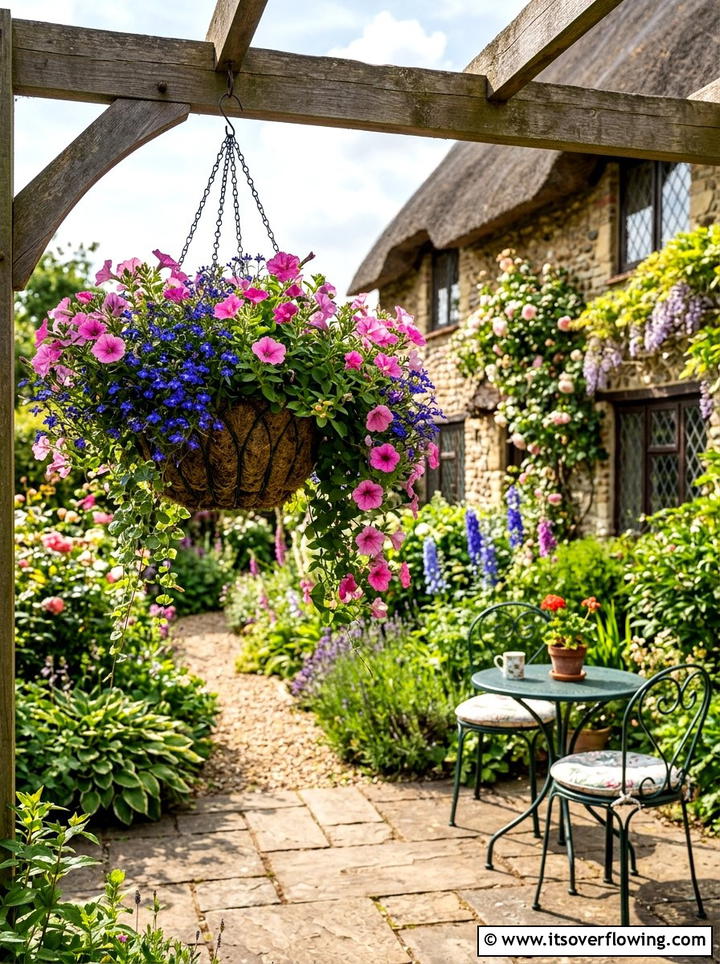Flowering Trailing Plants - 25 small garden ideas with hanging baskets