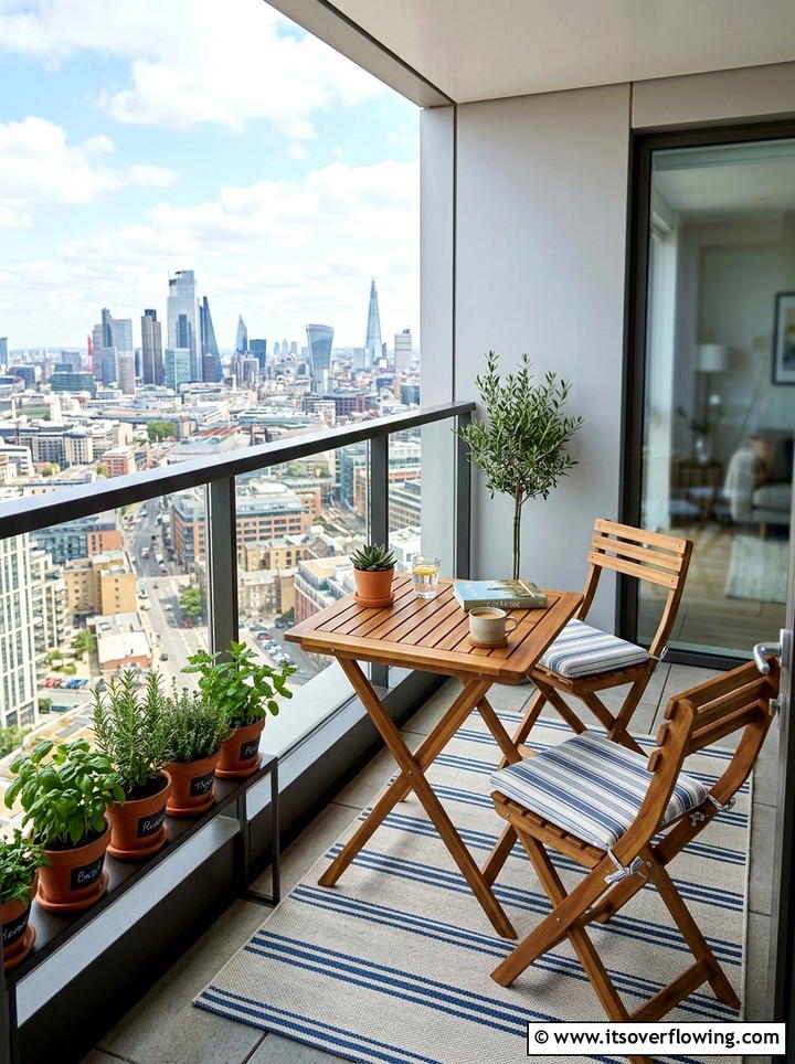 Foldable Furniture For Small Balcony - 25 small garden ideas with cozy seating