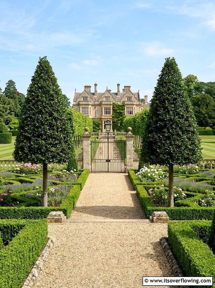 Formal Garden Symmetry - 25 garden ideas with evergreens