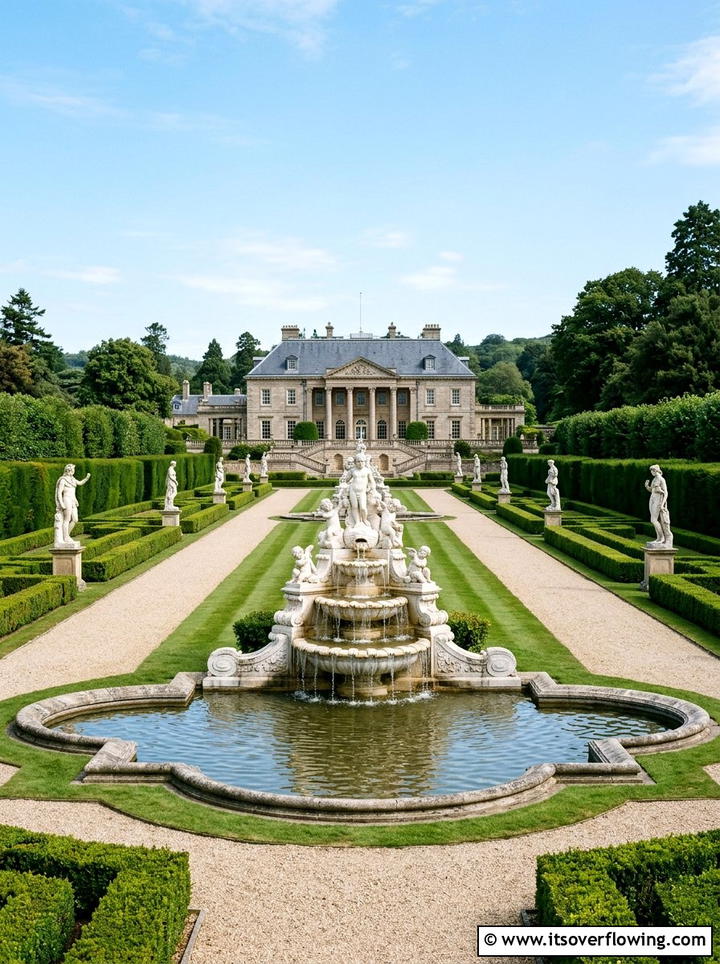 Formal Garden Waterfall - 25 garden ideas with waterfall
