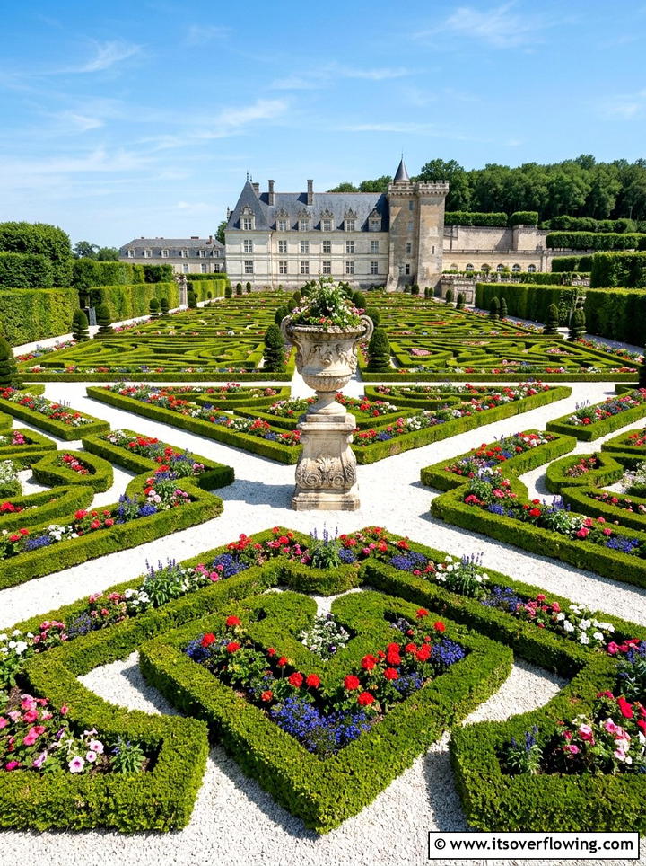 Formal Parterre - 25 creative garden ideas for large yards