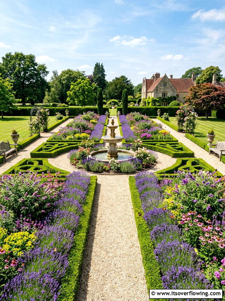 Formal butterfly garden - 25 backyard ideas with butterfly garden