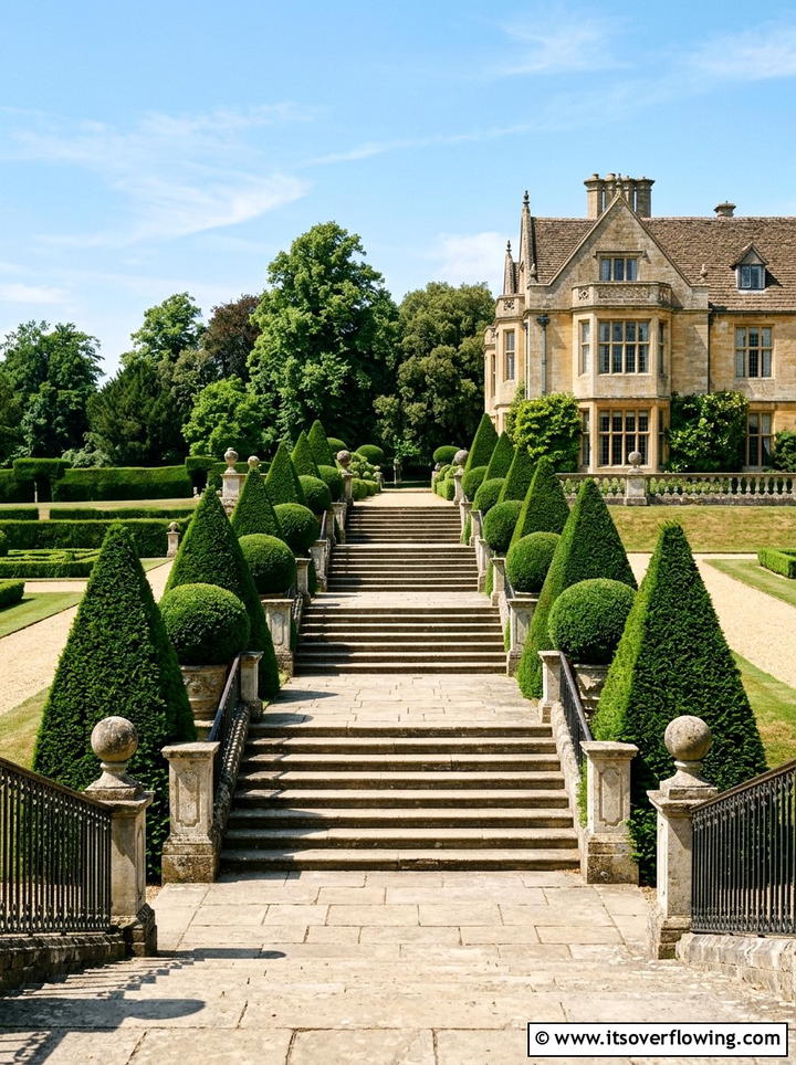 Formal topiary shrubs - 25 garden ideas for english style